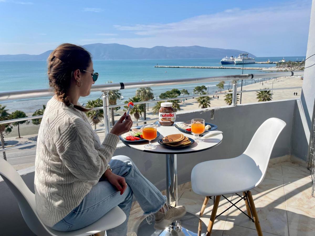 Sea View Apartment Vlorë Exterior foto